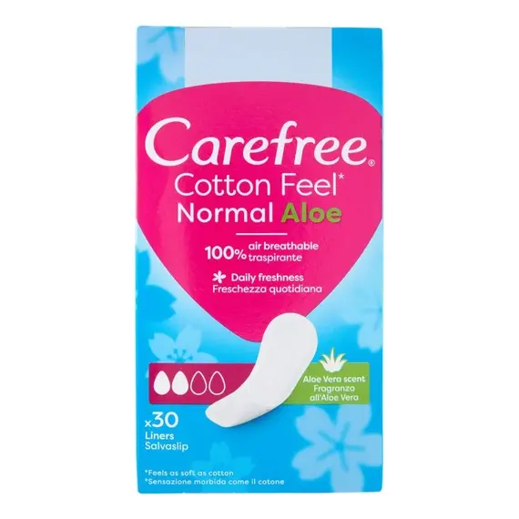 CAREFREE COTON ALOE VERA 30 copa