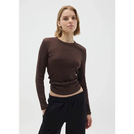 Bluze per femra, Madhësia: XS, Ngjyra: Kafe