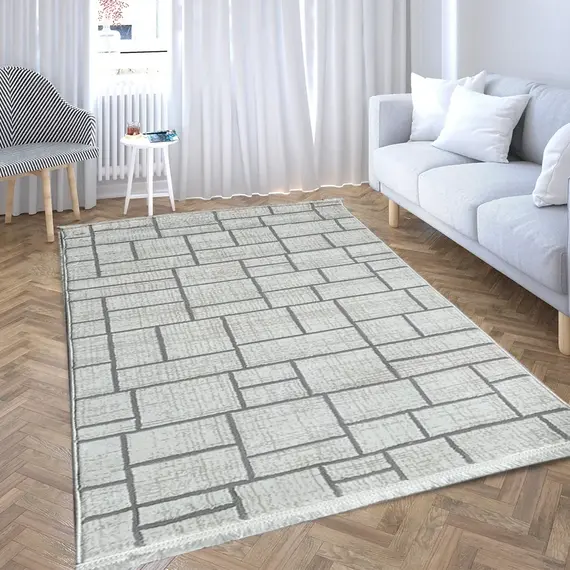 Tepih 80x150 Bardhë,Hiri Hapur Tweety GO-C3727A TVT 23