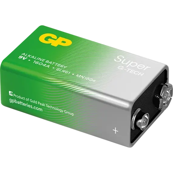 Bateri Super Alkaline 9V 1/1 GPPVA9VAS780