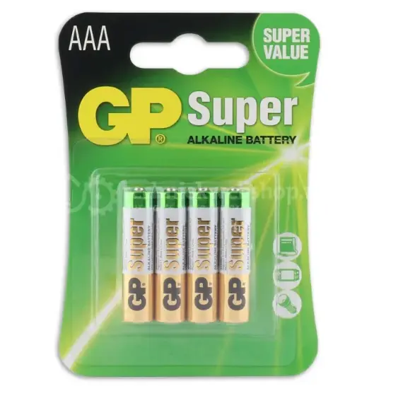 Bateri Super Alkaline GP24AETA21-2GSB2 AAA LR6 1.5V