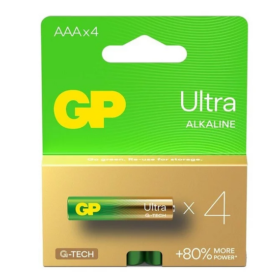 Bateri Ultra Alkaline 1/4  GPPCA24AU644