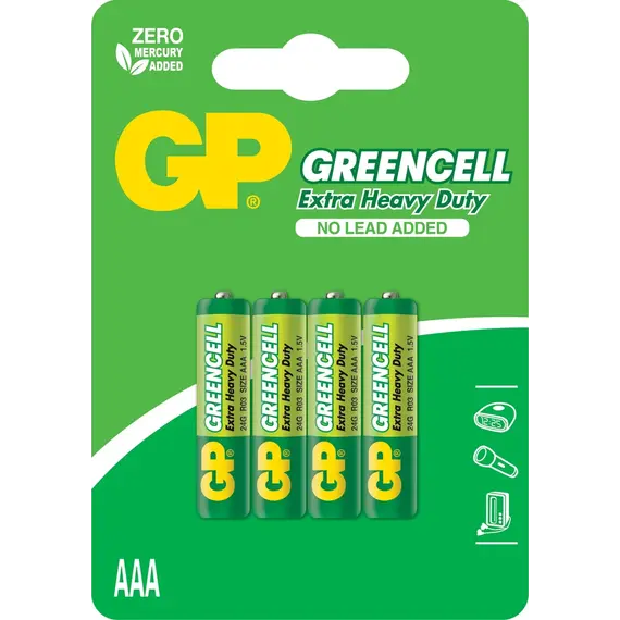Bateri Greencell AAA GP24G-UE4 1/4, 2 image