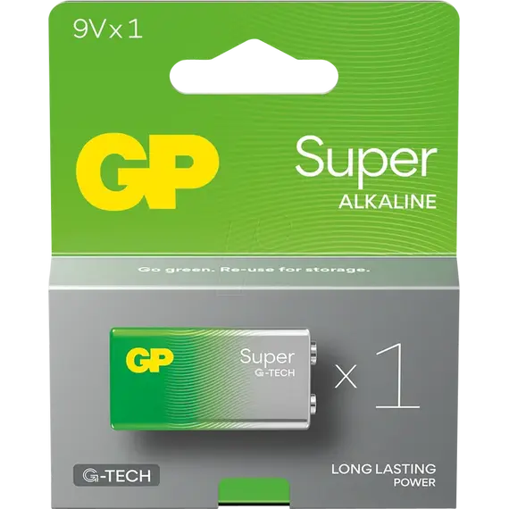 Bateri Super Alkaline 9V 1/1 GPPVA9VAS780, 3 image