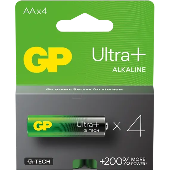 Bateri Ultra+ Alkaline GP15AUPETA21+2G5B4 AA LR6 1.5V GPPCA15UP200, 3 image