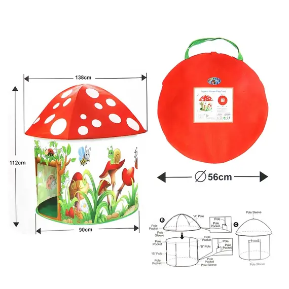 Lodër aktiviteti Tendë MushroomHouse, 2 image