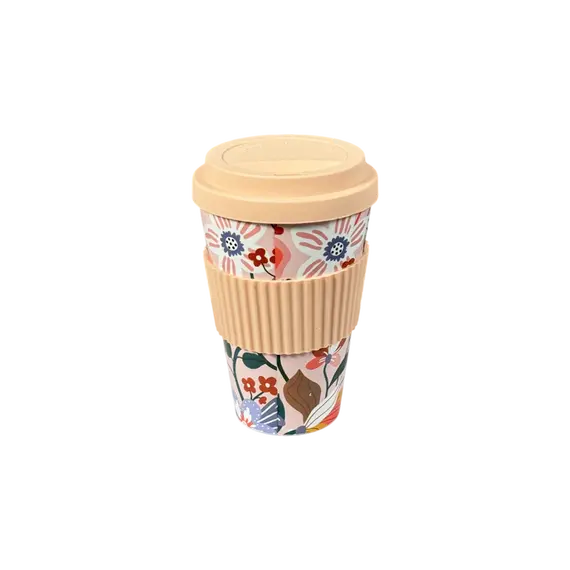 Tas për kafe JoyHome Flowers, Ngjyra: Bezhë