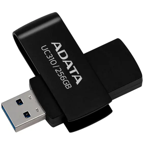 USB ADATA 256GB 3.2 UC310-256G-RBK, 2 image