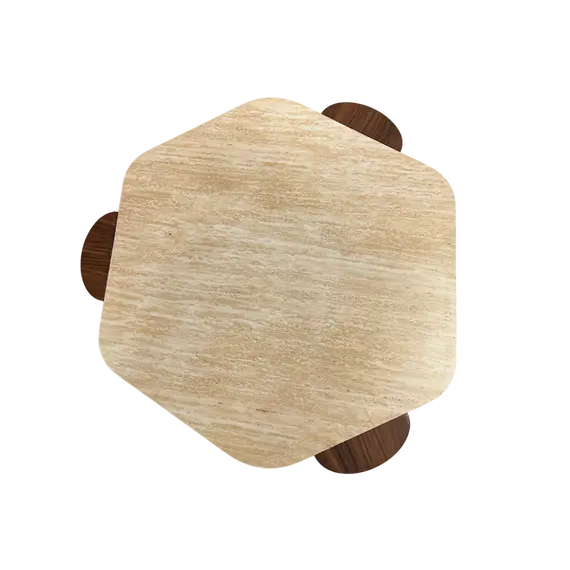 Tavoline dite set, CT0815, arre, travertine, 3 image