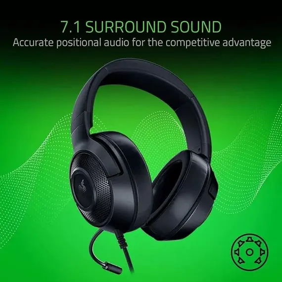 Kufje Razer Kraken X Lite,zeze, 3 image