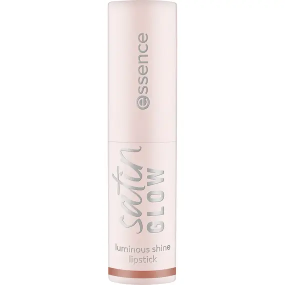essence satin GLOW luminous shine lipstick 01