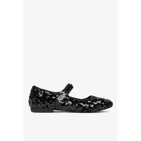 Balerina per vajza Juicy Couture, Madhësia: 34, Ngjyra: Zezë