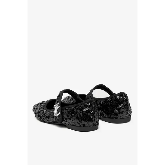 Balerina per vajza Juicy Couture, Madhësia: 34, Ngjyra: Zezë, 6 image