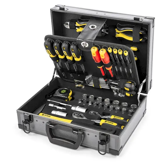 Komplet mjetesh pune 114 cope, Fieldmann