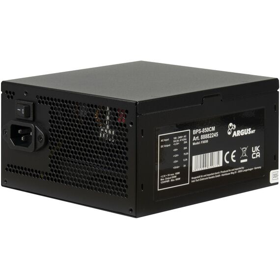 Furnizues rryme ArgusNT BPS-850W CM, ATX 3.1, 80+, bronz, 2 image