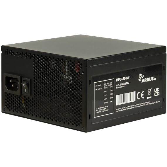 Furnizues rryme ArgusNT BPS-850W, ATX 3.1 100 39,50 3950,00 80+, bronz, 3 image