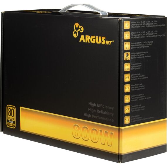 Furnizues rryme ArgusNT GPS-800W 80+, gold, 4 image