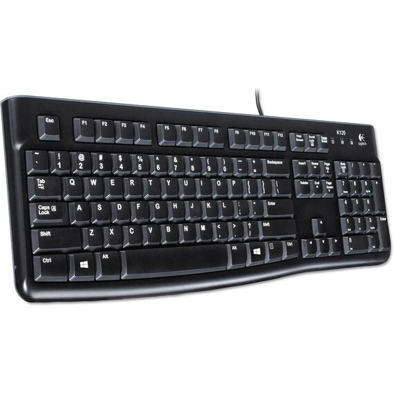 Tastiere Logitech USB US K120, 2 image