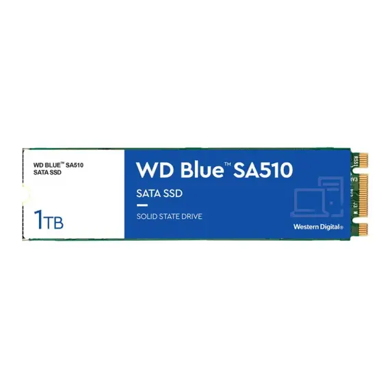 Disk i brendshem SSD WD Blue SA510 1TB SATA-III M.2 2280, 2 image