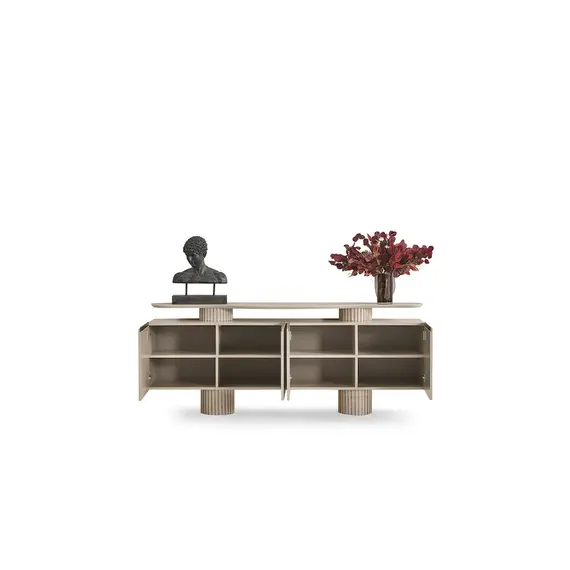 Komode 4D Artemis, hiri, travertine, 3 image
