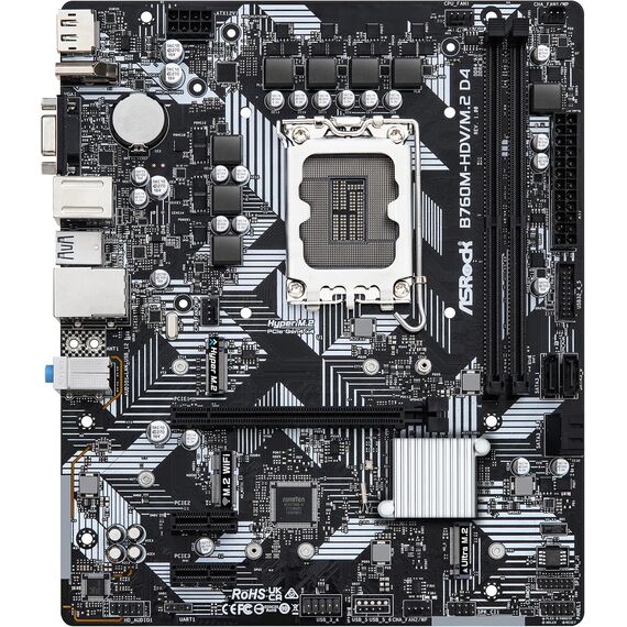 Pllake ame Asrock B760M-HDV/M.2 DDR4 2