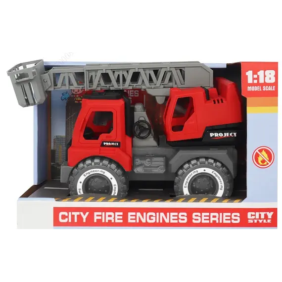 Lodër argëtimi Ladder Fire Engine