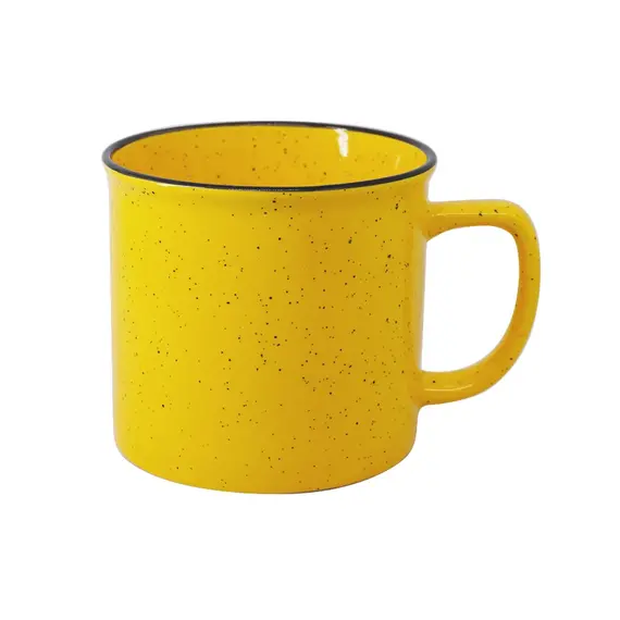 Filxhan 390ml Black Dot, verdhë, Ngjyra: Verdhë