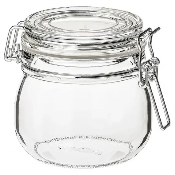 IKEA KORKEN Kavanoz qelqi 0.5l
