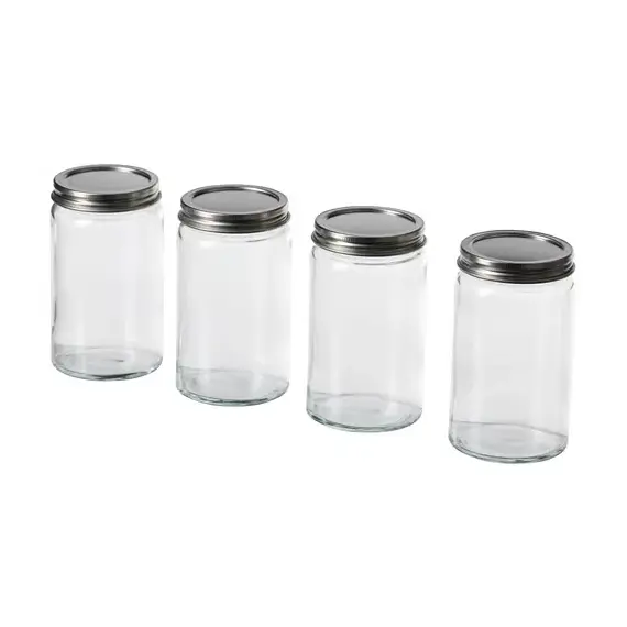 IKEA KORKEN Kavanoz qelqi  3cope/ 13cl