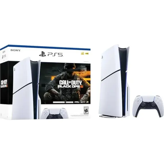 Konzole Sony Playstation Ps5 Slim 1TB Call of Duty 6 , bardhe