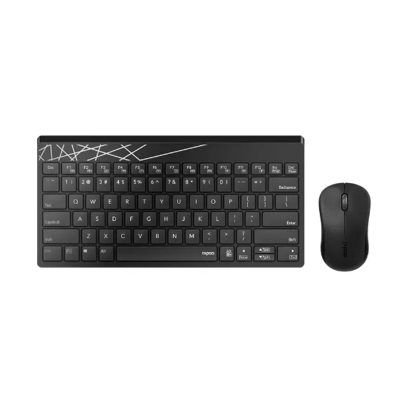 Set Tastiere dhe Maus per zyre Rapo 8000s Wireless
