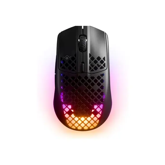 Maus gaming steelseries aerox 3 wireless onyx, Bla