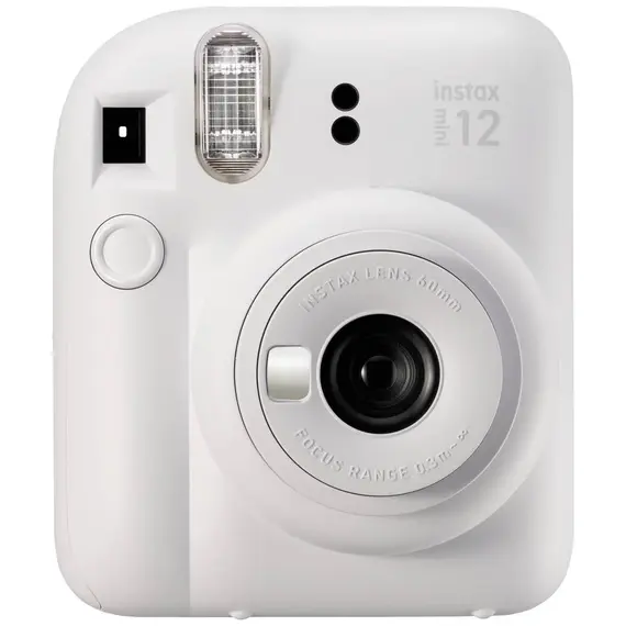 Fotoaparat Instax mini 12 Clay, bardhe