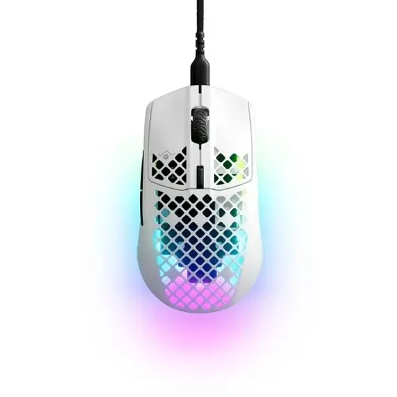 Maus gaming steelseries aerox 3 snow, white
