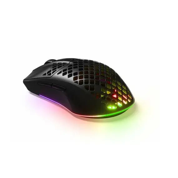 Maus gaming steelseries aerox 3 wireless onyx, Bla, 2 image