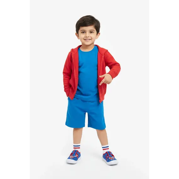 Papuqe per djem Spidey, Madhësia: 32, Ngjyra: Kaltërt, 2 image
