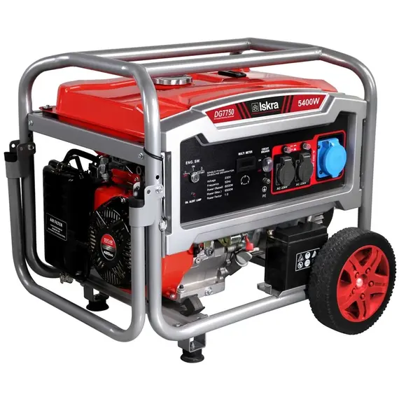 Gjenerator me benzine, Iskra, DG7750