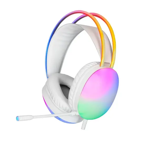 Kufje XTRIKE Gaming RGB GH-511, bardhe