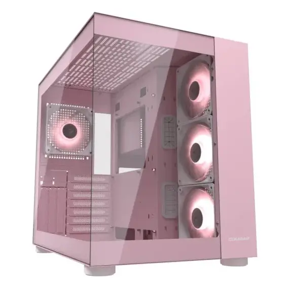 Shtepize e zbrazet COUGAR Midi-Tower FV150 ARGB, roze