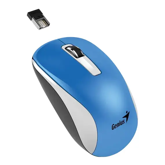 Maus Genius NX-7010  Wireless Optical USB, bardhe, 2 image