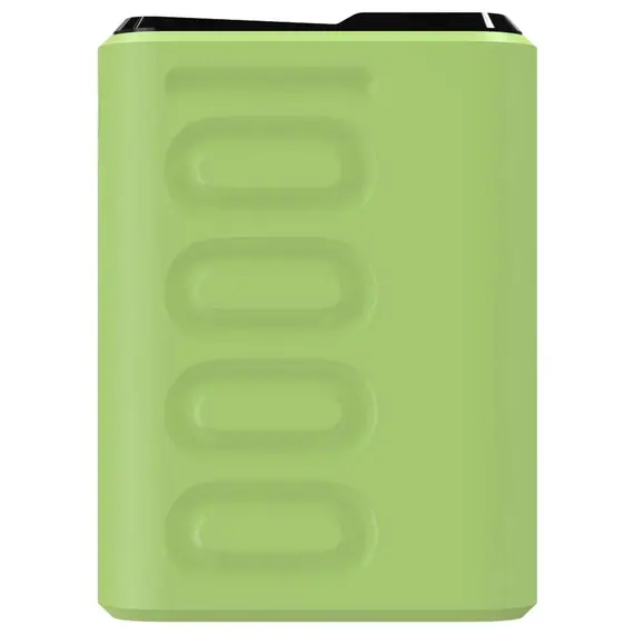 Power bank RealPower PB-10000C PD+3X Type-C, gjelb, 2 image