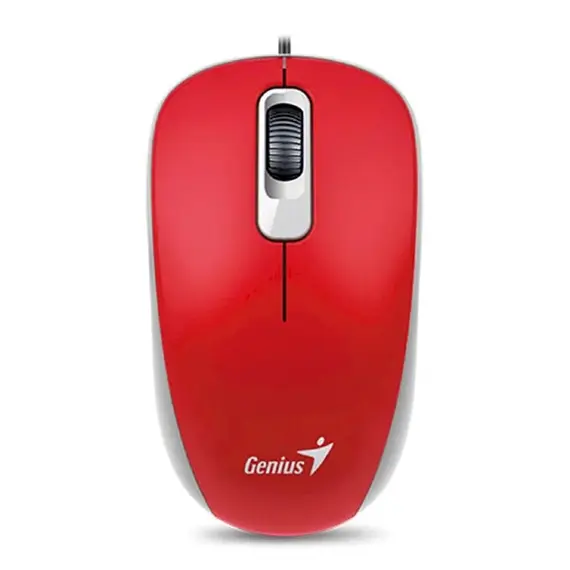 Maus Genius DX-110 USB, kuqe