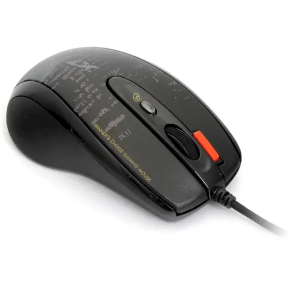 Maus A4Tech F5 V-Track Gaming USb, zeze, 2 image
