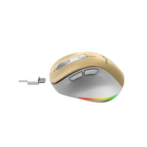 Maus Genius Ergo 9000S Pro, bezhe, 4 image