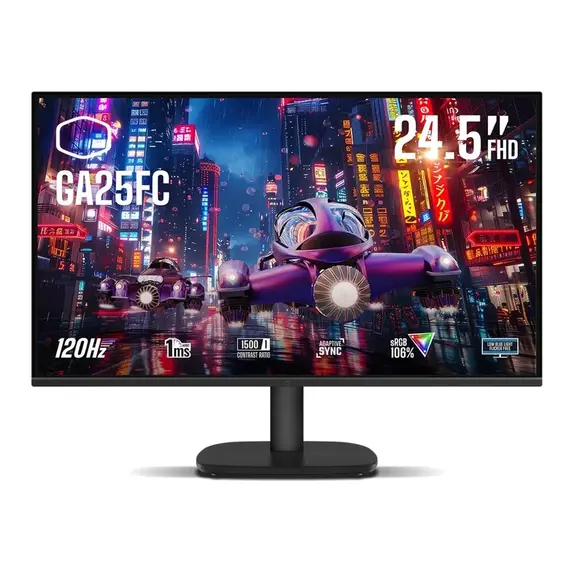 Monitor Gaming Coler Master 24.5",CMIGA25FCEU ,120Hz