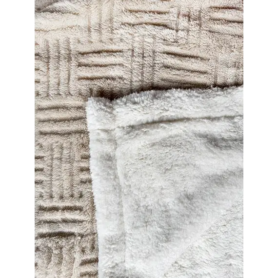 Batanije 150*200 Kaft, Ngjyra: Kafe hapur, 2 image