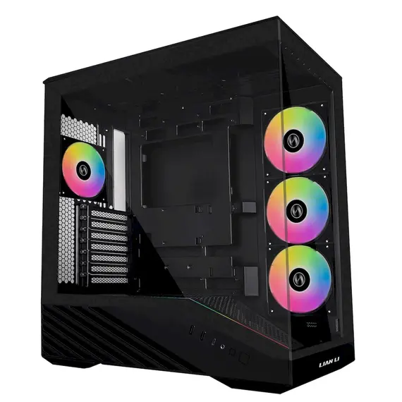 Shtepize e zbrazet Lian Li Vector V100Mid Tower BL