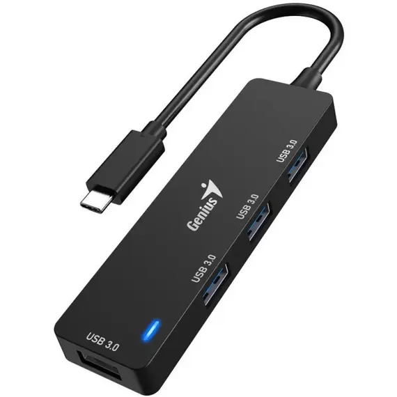 Konvertues Genius USB-C Hub, 4 x USB 3.0 Type-A (F)