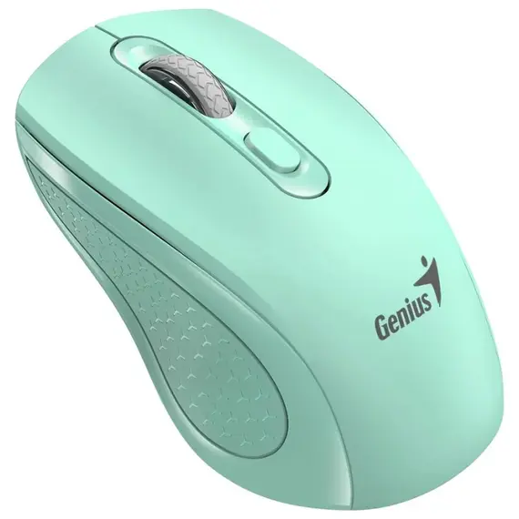 Maus Genius Akuamarine Wireless Optical USB NX-8025S, gjelbert, 2 image