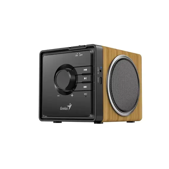 Altoparlant Bluetooth GENIUS Wireless Pine Wood Sp-916BT, 3 image